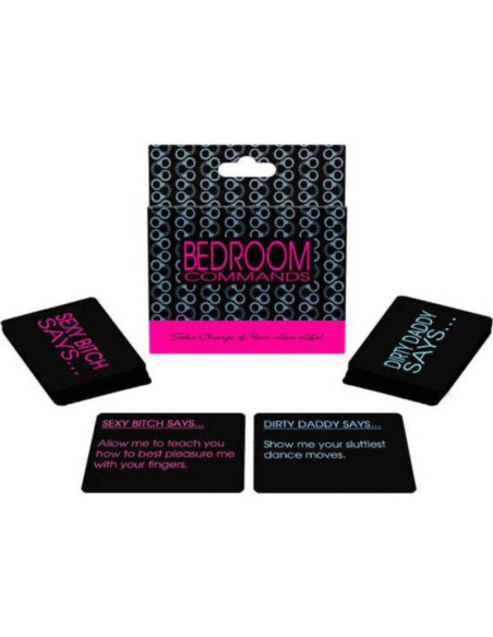 KHEPER GAMES - BEDROOM COMMANDS CARD GAME -EN