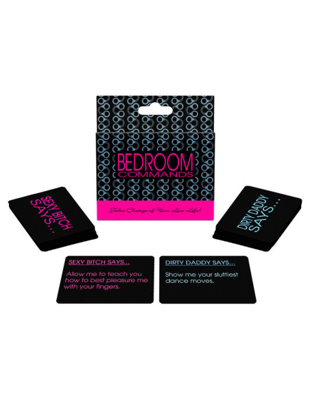 KHEPER GAMES - BEDROOM COMMANDS CARD GAME -EN