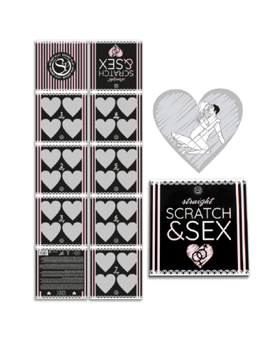 SECRETPLAY - SCRATCH and SEX GAME FOR STRAIGHT COUPLES (ES-EN-FR-PT-DE)