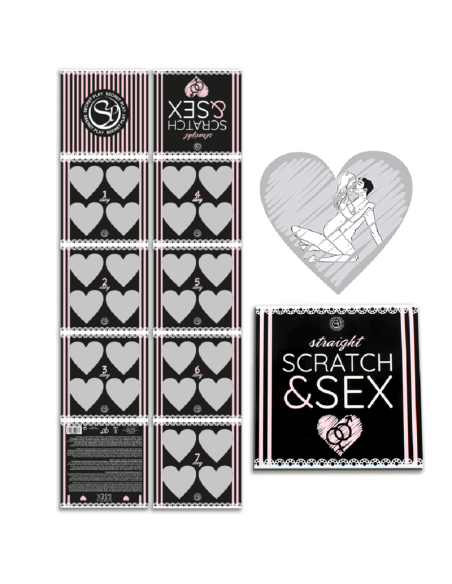 SECRETPLAY - SCRATCH and SEX GAME FOR STRAIGHT COUPLES (ES-EN-FR-PT-DE)