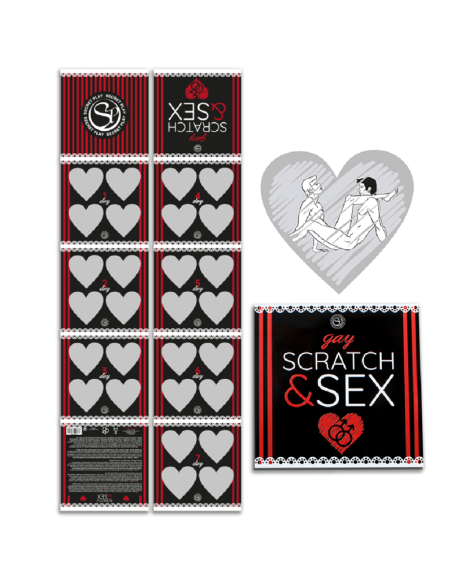 SECRETPLAY - SCRATCH and SEX GAY COUPLES GAME (ES-EN-FR-PT-DE)