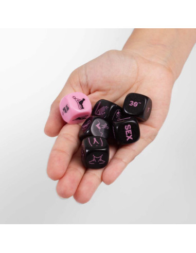 SECRETPLAY - DICE, PLAY, SEX JUEGO DE DADOS (ES-EN-DE-FR-NL-PT-IT)