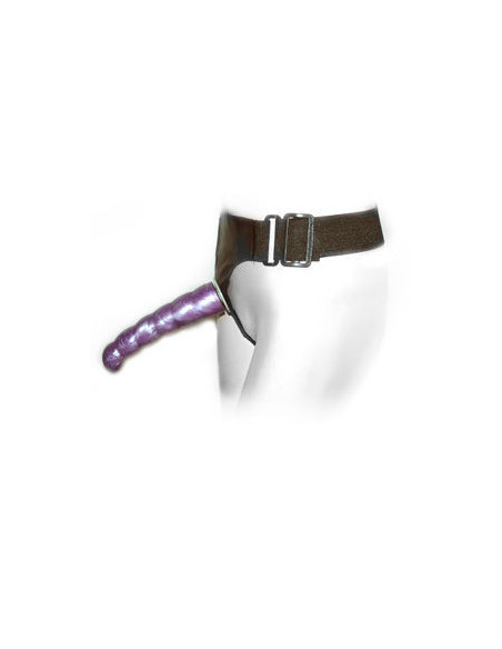 BAILE - LILAC FEMALE ANAL AND VAGINAL HARNESS GPOINT 17 CM