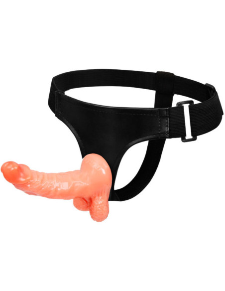 BAILE - HARNESS WITH REALISTIC PENIS AND ULTRA PASSIONATE ADJUSTABLE PANTIES 15.5 CM