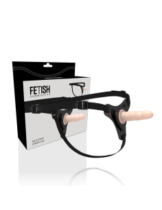 FETISH SUBMISSIVE HARNESS - FLESH REALISTIC SILICONE 12.5 CM 2