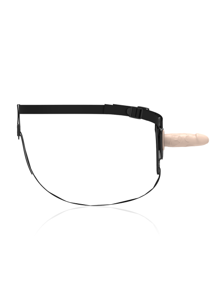 FETISH SUBMISSIVE HARNESS - FLESH REALISTIC SILICONE 12.5 CM