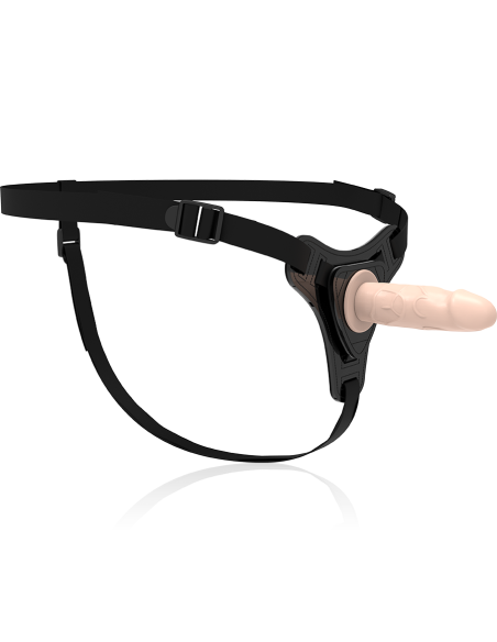 FETISH SUBMISSIVE HARNESS - FLESH REALISTIC SILICONE 12.5 CM