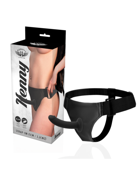 HARNESS ATTRACTION - RNES SILIKONINIS KENNY 15 CM -O- 3,2 CM