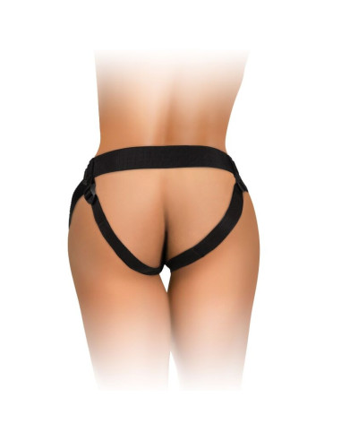 KING COCK - ELITE PATOGI REGULIUOJAMA DIRŽELĖ SU DILDO 17,8 CM