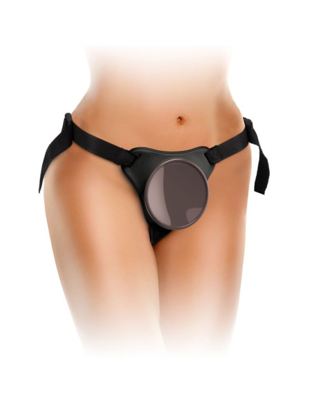 KING COCK - ELITE PATOGI REGULIUOJAMA DIRŽELĖ SU DILDO 17,8 CM