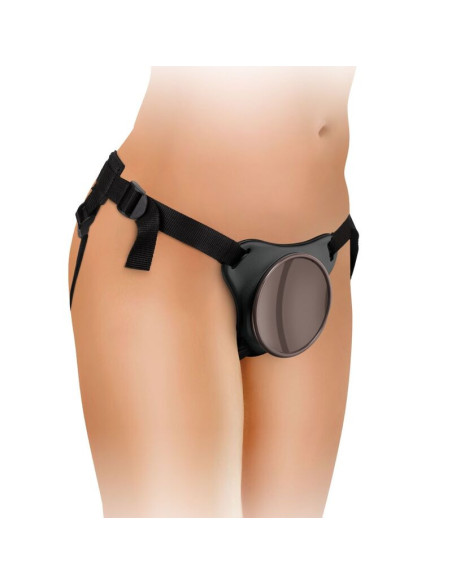 KING COCK - ELITE COMFY ADJUSTABLE HARNESS WITH DILDO 17.8 CM