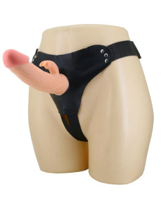 PRETTY LOVE - MAVIS HARNESS UNIVERSAL BRIEFS WITH DILDO 19 CM NATURAL