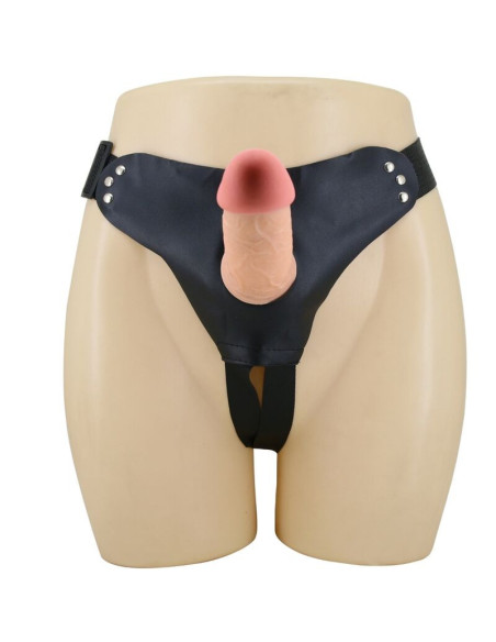 PRETTY LOVE - MAVIS HARNESS UNIVERSAL BRIEFS WITH DILDO 19 CM NATURAL