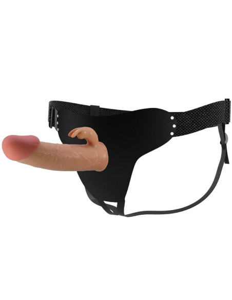 PRETTY LOVE - MAVIS HARNESS UNIVERSAL BRIEFS WITH DILDO 19 CM NATURAL