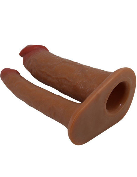 PRETTY LOVE - KEAVEN kelnaitės su diržais, universalios ir patogios dvigubos dildo