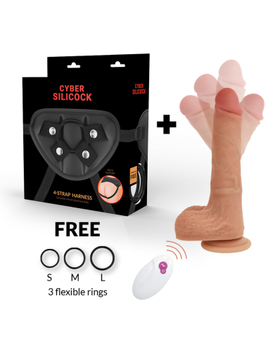 CYBER SILICOCK - STRAP-ON MR RICK REMOTE CONTROL