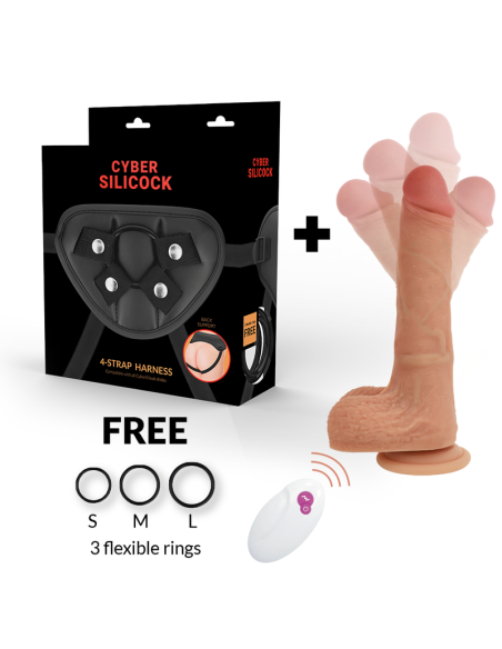 CYBER SILICOCK - STRAP-ON MR RICK REMOTE CONTROL