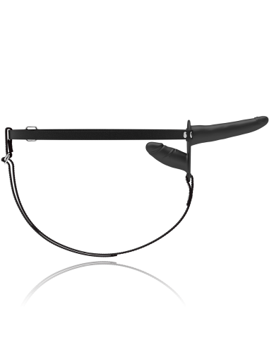 FETISH SUBMISSIVE HARNESS - BLACK DOUBLE PENETRATION