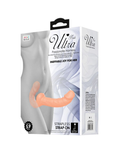 BAILE - ULTRA PASSIONATE DILDO WITH HARNESS WITHOUT SUPPORT