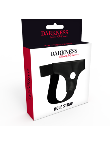 DARKNESS - HARNESS WITH HOLE ONE SIZE