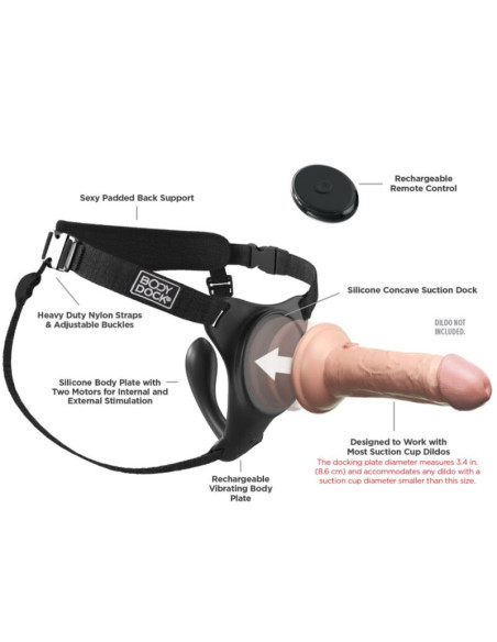 PIPEDREAMS - BODY DOCK G-SPOT PRO DIRŽAI