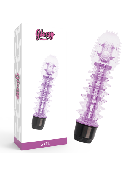 GLOSSY - AXEL VIBRATOR LILAC