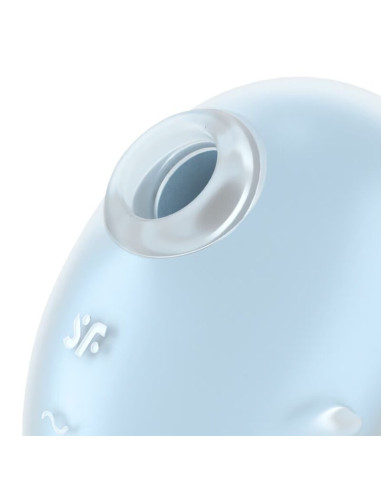SATISFYER - CUTIE GHOST LAY-ON VIBRATOR LIGHT BLUE