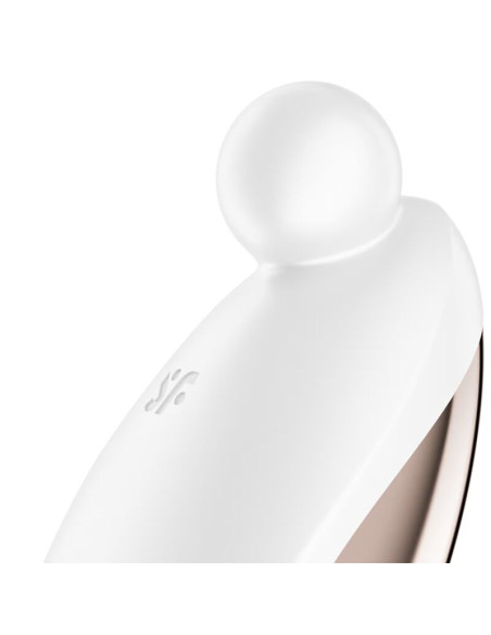 SATISFYER – „SPOT ON 2“ VIBRATORIUS ŽIEDAS, BALTAS