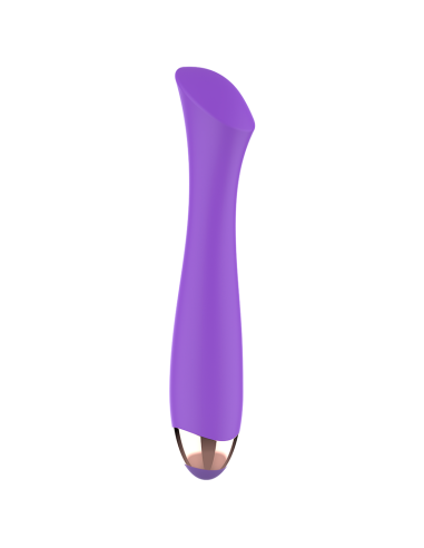 WOMANVIBE - MANDY K POINT SILICONE RECHARGEABLE VIBRATOR