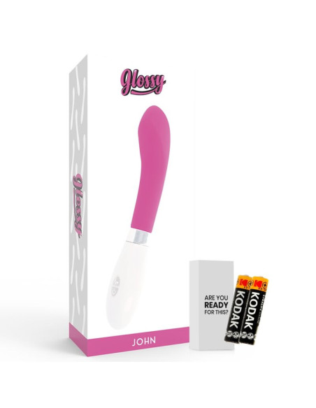 GLOSSY - JOHN VIBRATOR PINK