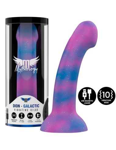 MYTHOLOGY - DION GALACTIC DILDO M - VIBRATOR WATCHME WIRELESS TECHNOLOGY COMPATIBLE