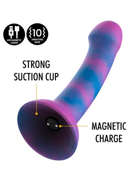 MYTHOLOGY - DION GALACTIC DILDO M - VIBRATORIUS WATCHME SUDERINAMAS SU BELAIDE TECHNOLOGIJA