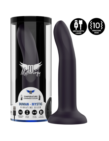 MYTHOLOGY - DUMAN MYSTIC DILDO L - VIBRATORIUS STIPRUS, SUDERINAMAS SU WATCHME BELAIDE TECHNOLOGIJA