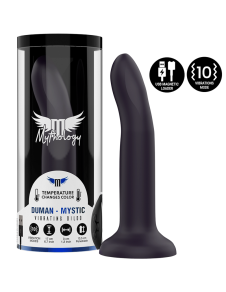 MYTHOLOGY - DUMAN MYSTIC DILDO M - VIBRATOR COMPATIBLE WITH WATCHME WIRELESS TECHNOLOGY