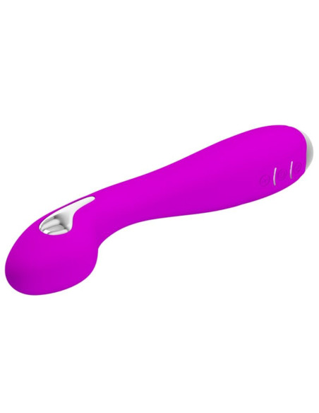 PRETTY LOVE - HECTOR RECHARGEABLE ELECTROSHOCK VIBRATOR WATERPROOF PURPLE