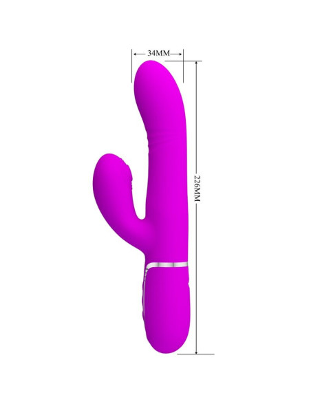 PRETTY LOVE - MULTIFUNCTION G-SPOT VIBRATOR FUCHSIA