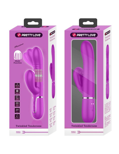PRETTY LOVE - MULTIFUNCTION G-SPOT VIBRATOR FUCHSIA