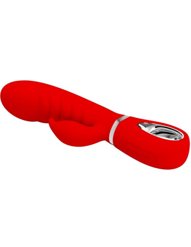 PRETTY LOVE - PRESCOTT MULTIFUNCTION G-SPOT VIBRATOR RED
