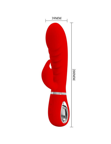 PRETTY LOVE - PRESCOTT MULTIFUNCTION G-SPOT VIBRATOR RED