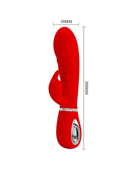 PRETTY LOVE - PRESCOTT MULTIFUNCTION G-SPOT VIBRATOR RED
