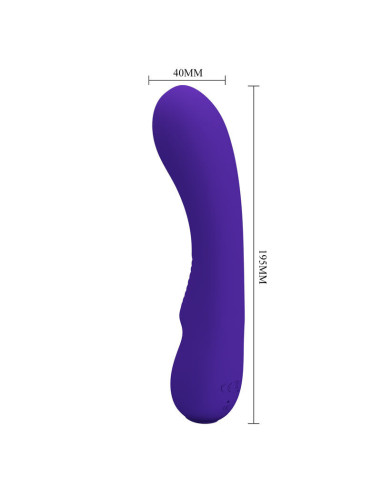 PRETTY LOVE - PRESCOTT RECHARGEABLE VIBRATOR PURPLE
