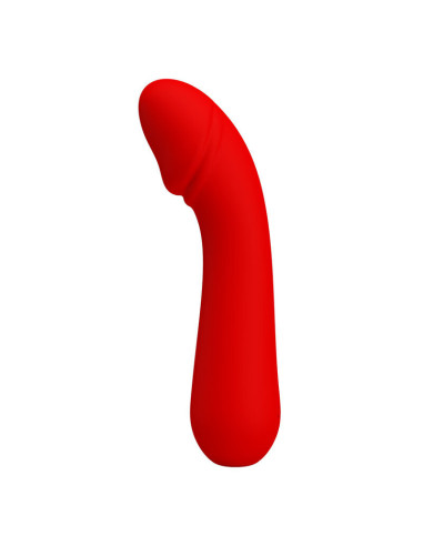 PRETTY LOVE - CETUS RECHARGEABLE VIBRATOR RED