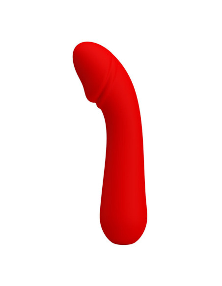 PRETTY LOVE - CETUS RECHARGEABLE VIBRATOR RED