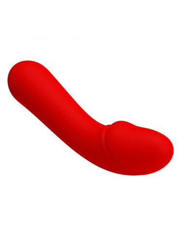 PRETTY LOVE - CETUS RECHARGEABLE VIBRATOR RED