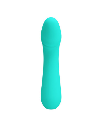 PRETTY LOVE - CETUS RECHARGEABLE VIBRATOR AQUA GREEN