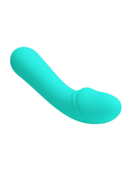 PRETTY LOVE - CETUS RECHARGEABLE VIBRATOR AQUA GREEN