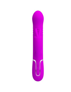 PRETTY LOVE - COALE RABBIT VIBRATOR PEARLS VIOLET 2