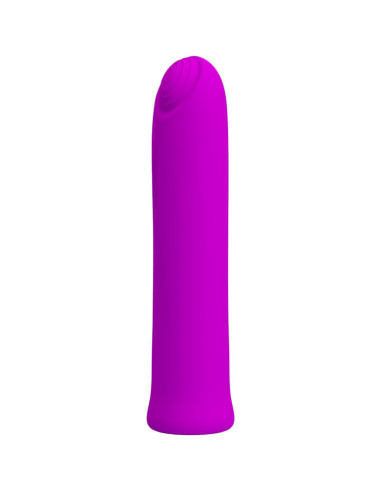 PRETTY LOVE - CURTIS MINI SUPER POWER VIBRATOR 12 VIOLET SILICONE VIBRATIONS