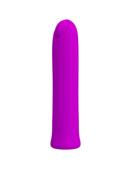 PRETTY LOVE - CURTIS MINI SUPER POWER VIBRATOR 12 VIOLET SILICONE VIBRATIONS