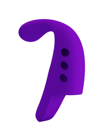 PRETTY LOVE - GORGON PURPLE RECHARGEABLE FINGER VIBRATOR